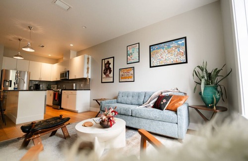 Martindale Apartment | 1Br Loft - Historic Martindale, with sleeper sofa