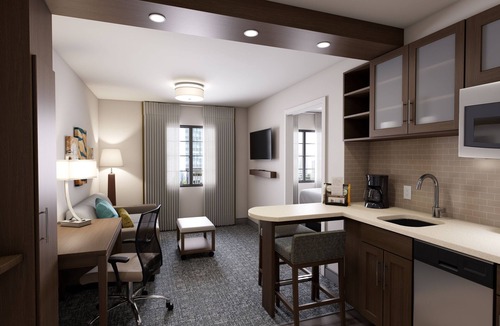 Irvine Business Complex Apartment | 1BR Queen Suite | Full Kitchen & Free Breakfast