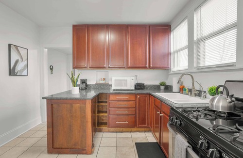 Cragin Apartment | 1BR Retreat: Roomy & Well-Appointed