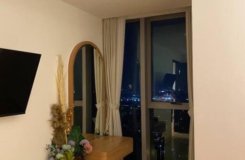 Bumi Serpong Damai Apartment | 1BR The Charming Branz by lalerooms CLOSE TO ICE find us on ig lalerooms
