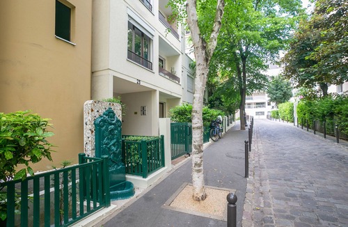 Saint-Fargeau Apartment | 1BR with terrasse/Parking - Civil Lease