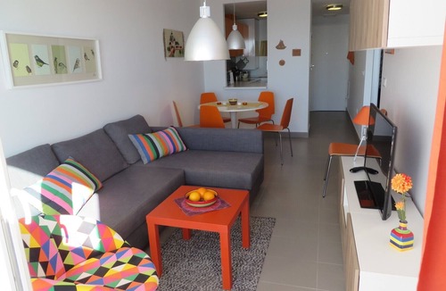 San Javier Apartment | 1st floor sea view apartment, free wifi, communal pool
