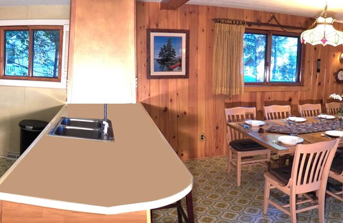 Town of Webb Cottage | 1st Lake - Sandy Beach, Dock with Southern Exposure - Quiet Atmosphere.