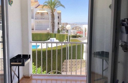 Torrevieja Apartment | 2-bed Apartment with Pool, Sea Views & Balcony - 10min walk to La Mata Beach!