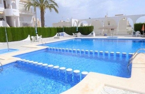 Torrevieja Apartment | 2-bed Apartment with Pool, Sea Views & Balcony - 10min walk to La Mata Beach!