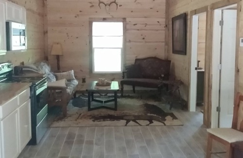 Gordonville Cabin | 2 bed cabin tucked in the woods, 1 mile from lake texoma