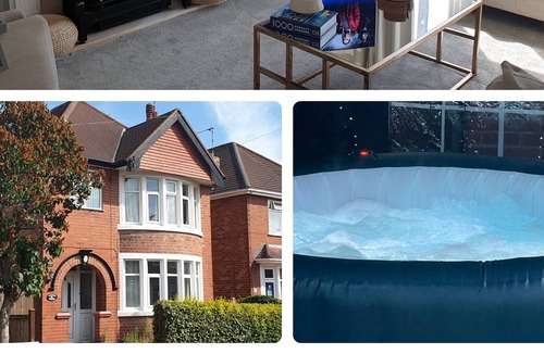 Alvaston House | 2 Bed House with hot tub | Private parking.