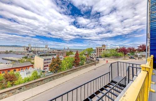 Lower Town Apartment | 2-Bed River View | Private Terrace+Sauna