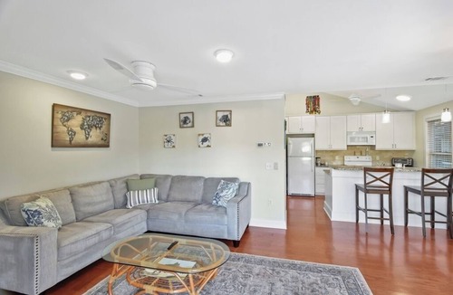 St. Simons Island Condo | 2 bedroom 2 bath condo with deck overlooking lagoon.