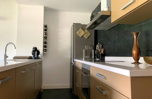 Saillagouse Apartment | 2-bedroom Apartment, 5 guests. Views, Fireplace, Heated swimming pool