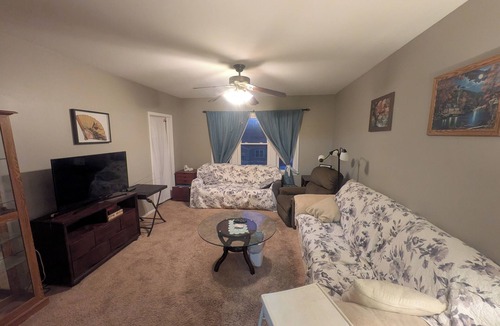 Blasdell Apartment | 2-bedroom apartment in pleasant Blasdell with AC for relaxing stays.