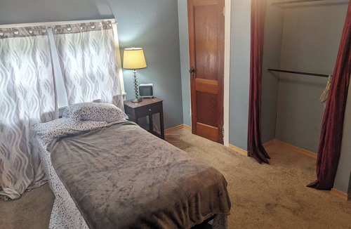 Wellsville Apartment | 2-bedroom apartment with balcony view and walking distance balloon rally