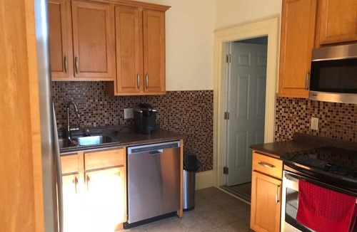 Saint John Apartment | 2 bedroom apt; old charm with modern living and huge patio with private parking