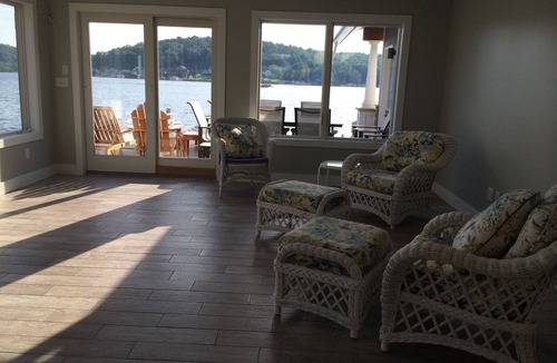 Shawanese House | 2-bedroom Boat House in Harveys Lake PA with AC