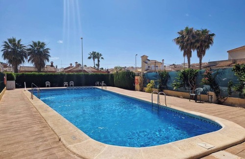 Flamenca Beach Apartment | 2-bedroom bright apartment with private solarium and big pool