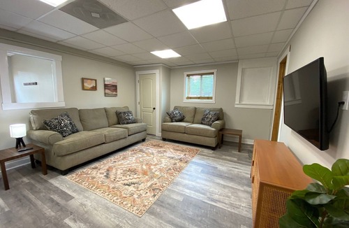 Mattoon House | 2 bedroom Budget Suite. Open floor plan