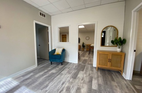 Mattoon House | 2 bedroom Budget Suite. Open floor plan