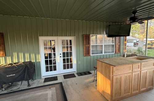 Jonesville Cabin | 2-bedroom cabin in charming Jonesville with cool AC