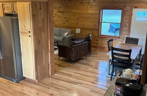Rural Retreat Cabin | 2-bedroom cabin located on a working bee farm and stocked trout stream.