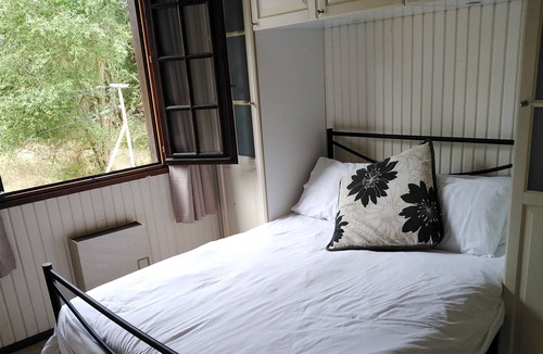 Aubigne-Racan Ski Chalet | 2 bedroom Chalet set in 3 1/2 acres overlooking a tranquil ornamental lake
