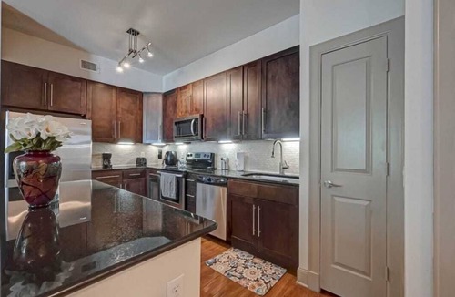 South Main Apartment | 2-Bedroom Spacious Apt in NRG Med Ctr with Free Parking and Great Amenities