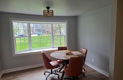 Joliet House | 2 Bedroom with King Suite, Large Space, Pet Friendly, Steps from Downtown Jolie