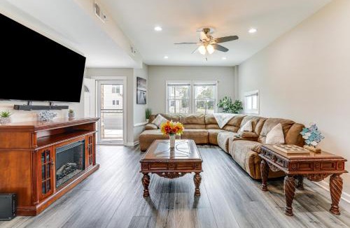 Ocean Gate Apartment | 2 Blocks to Beach Apt with Grill in Ocean Gate!