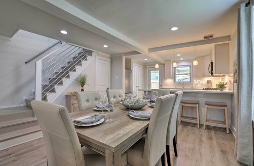 San Jacinto House | 2 Blocks to Stewart Beach: Home w/Backyard Oasis