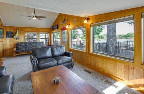 Grove House | 2 Boat Docks: Grand Lake Waterfront Home