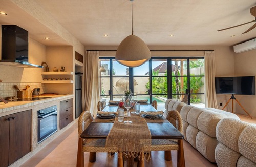 Tumbak Bayuh Villa | 2 BR Boho Chic Villa in Pererenan