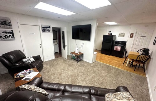 Neosho Apartment | 2 BR large & cozy apartment, front door & parking both under drive-thru carport