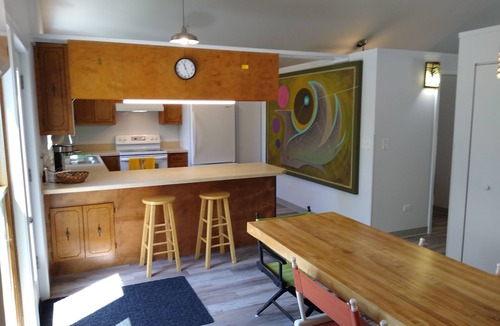 Fulda Cottage | 2-BR loft home, private lake for fishing/swimming, Tell City area rural estate