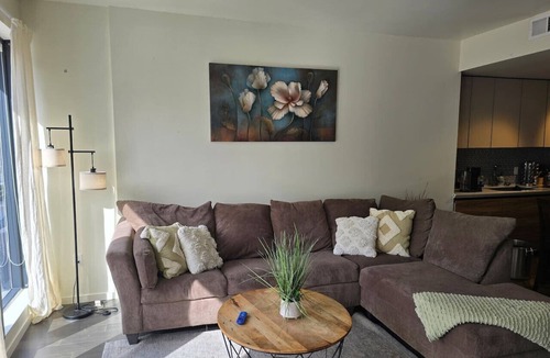 East Orange Apartment | 2 BR+patio+workspace+parking near Seton Hall Univ.