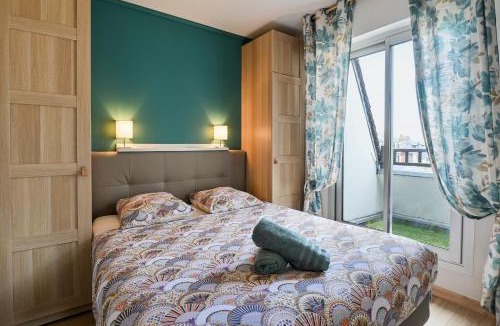 Houlgate Apartment | 2 Chambres - 150m plage - Centre & Marché 50m - Parking - Linge & Menage inclus