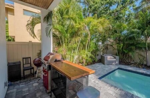 Rosemary District House | 2 Downtown Villas+ Saltwater Pool, Hot Tub, Bocce