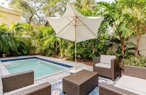 Rosemary District House | 2 Downtown Villas+ Saltwater Pool, Hot Tub, Bocce