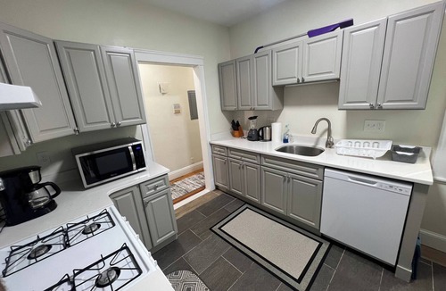 Corey Hill Apartment | 2 FREE parking spots- In unit washer/dryer