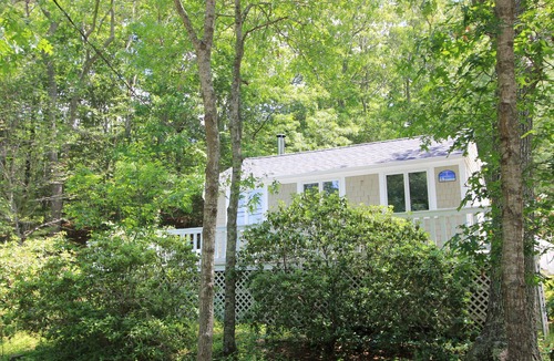 Mashpee Cottage | 2 John Ewer Rd - Cozy cottage near Peters Pond w. water view & A/C