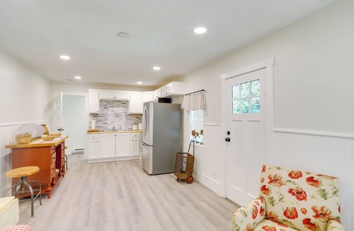 Riverside House | 2 Mi to Hagar Beach: Charming Home w/Fire Pit!