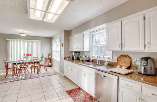 Lawrence House | 2 Mi to KU Campus: Group Getaway w/Patio & Garden