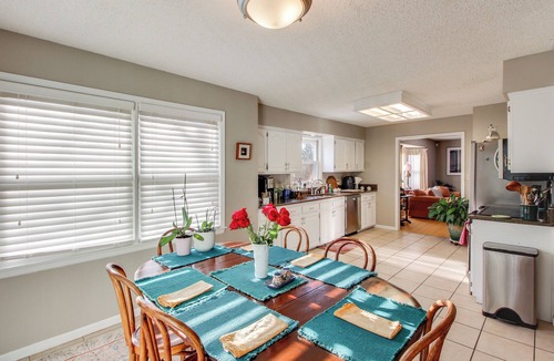 Lawrence Cottage | 2 Mi to KU Campus: Group Getaway w/Patio & Garden