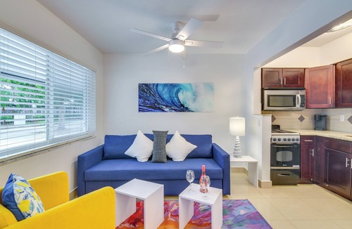 Hallandale Beach Condo | 2 Mi to Ocean: Dog-Friendly Hallandale Beach Condo