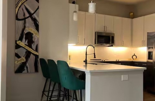 Deep Ellum Apartment | 2-Min to Baylor Steps to Deep Ellum Nightlife Modern Ambrose 2 Bedroom Apartment
