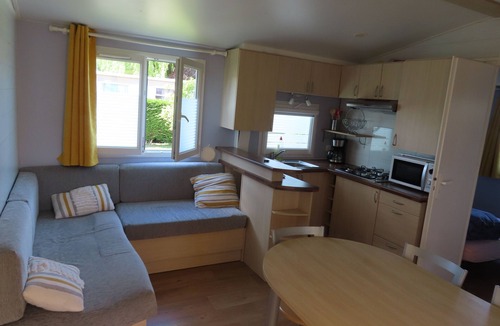 Saint-Arnoult House | 2 Mobil-homes side by side - 10 people - Camping Deauville