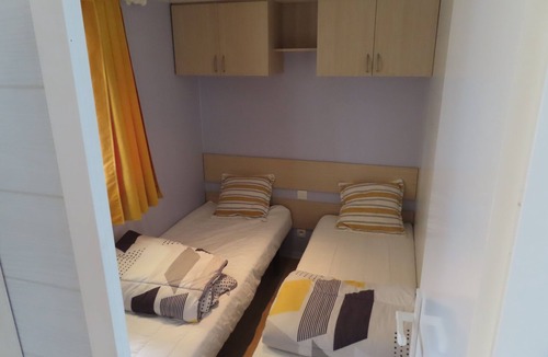 Saint-Arnoult House | 2 Mobil-homes side by side - 10 people - Camping Deauville