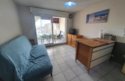 Sete Apartment | 2 pièces cabine Sète avec vue sur canal et parking privé - FR-1-338-311