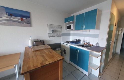 Sete Apartment | 2 pièces cabine Sète avec vue sur canal et parking privé - FR-1-338-311
