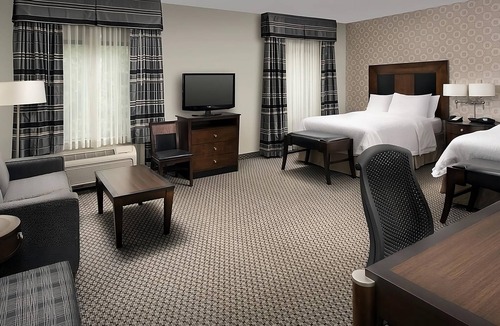 Athens Hotel | 2 QUEEN BEDS STUDIO SUITE W/SOFABED NONSMOK