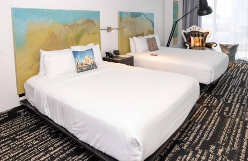 Cedars Hotel | 2 Queen | Lorenzo by Hilton | Cedars District, Skyline Pool | 2 Units