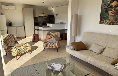 Le Grau-Du-Roi Apartment | 2-room apartment, port view terrace, private parking, AC, pets allowed